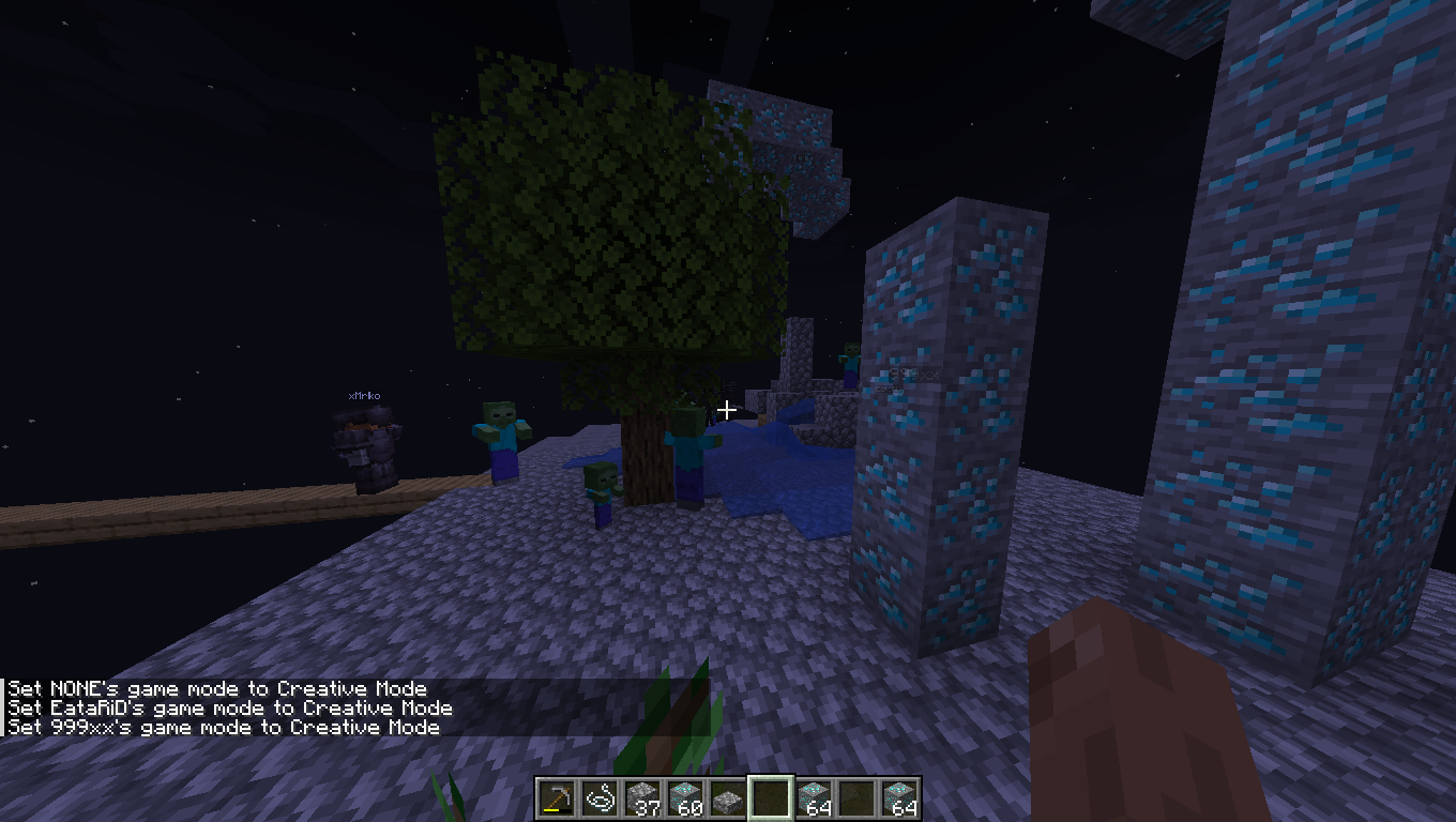 Our first survival base